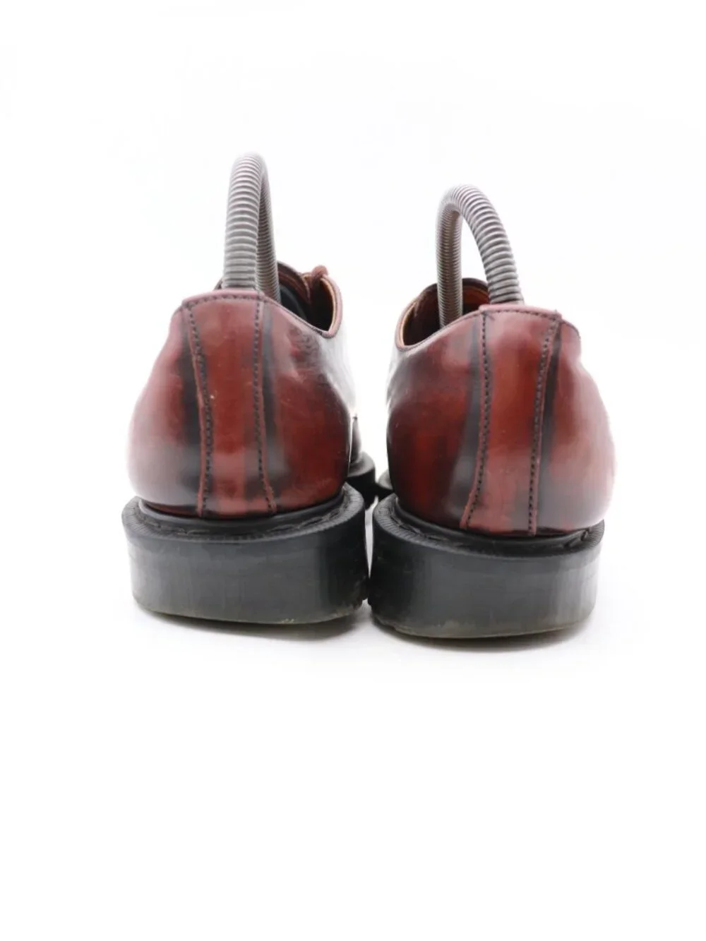 Solovair x TOAST Gibson Burgundy Leather Men's UK 6 US 7 Oxford Made In England